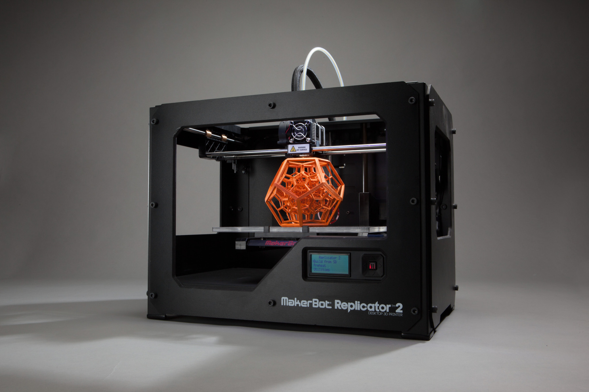 3D printer creating a detailed object